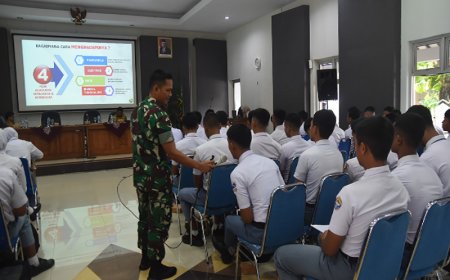 Dandim 0704 Banjarnegara Jadi Narasumber untuk Paskibra Kabupaten