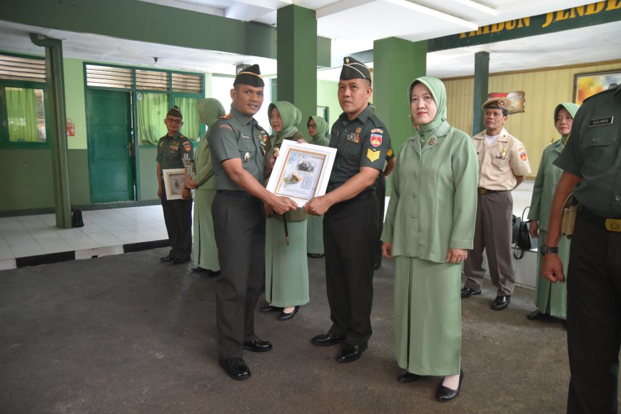 Dandim 0704 Banjarnegara Pimpin Pergantian Danramil dan Purna Tugas