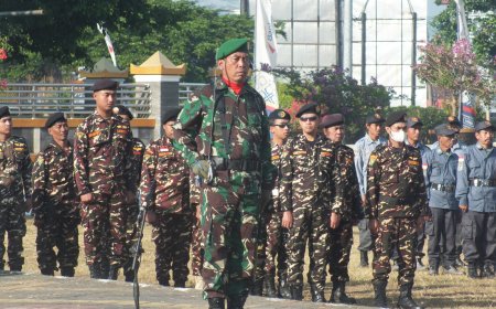Dandim 0704 Banjarnegara Hadiri Upacara Pengibaran Bendera HUT ke-79 Kemerdekaan RI