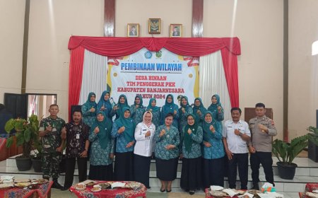 Danramil Hadiri Undangan Pembinaan PKK Tingkat Kabupaten Banjarnegara