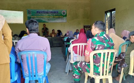 Danramil 17/Wanayasa Hadiri Undangan Musrenbangdes