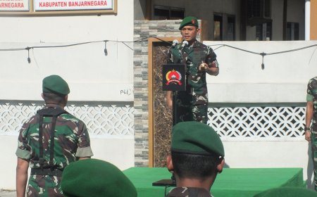 Kodim 0704 Banjarnegara Gelar Apel Pasukan untuk Pengamanan Pilkada Serentak 2024