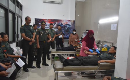 Kodim 0704 Banjarnegara Gelar Rangkaian Kegiatan Sosial Peringati HUT TNI Ke-79