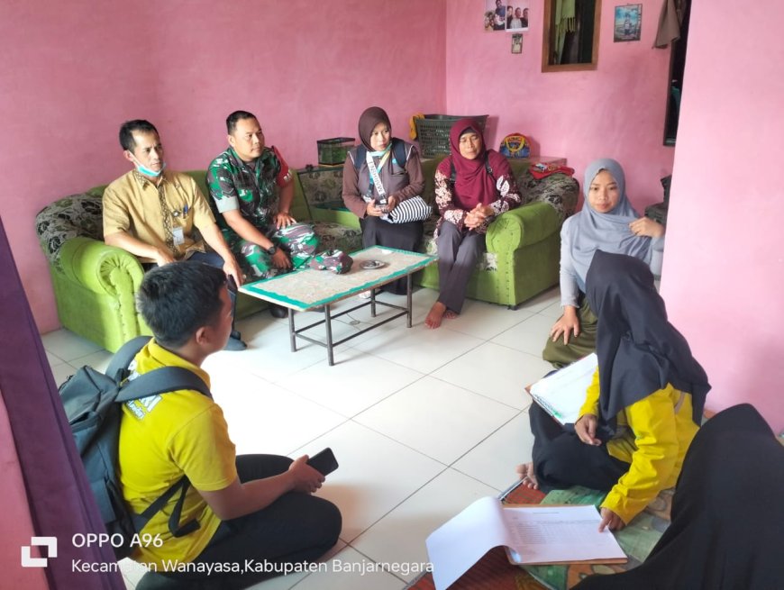 Babinsa Dampingi Verifikasi Dan Monitoring STBM