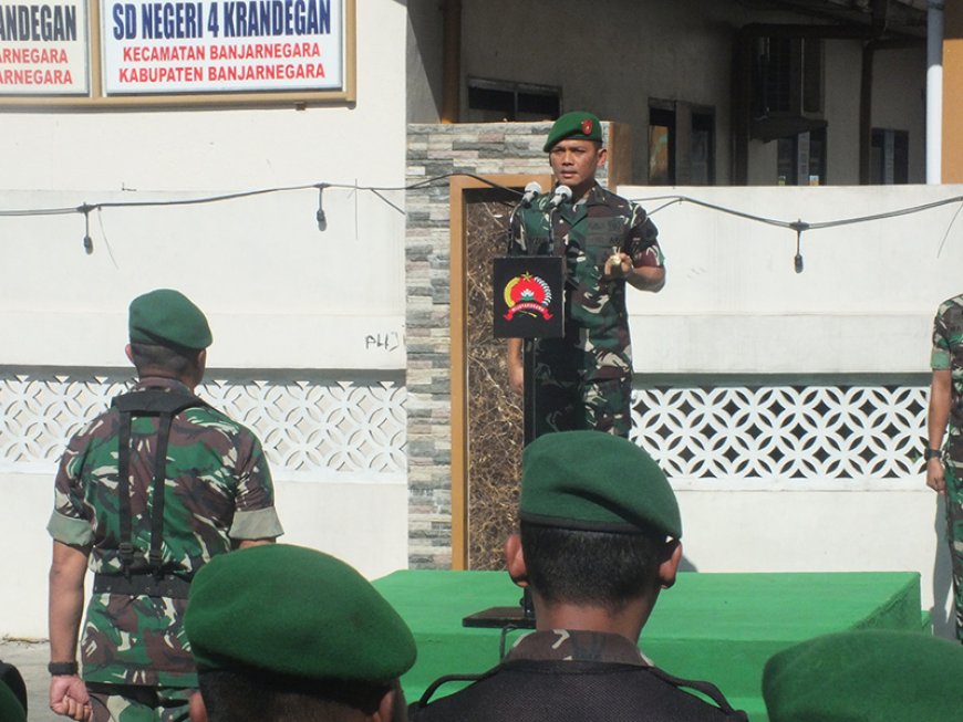 Kodim 0704 Banjarnegara Gelar Apel Pasukan untuk Pengamanan Pilkada Serentak 2024