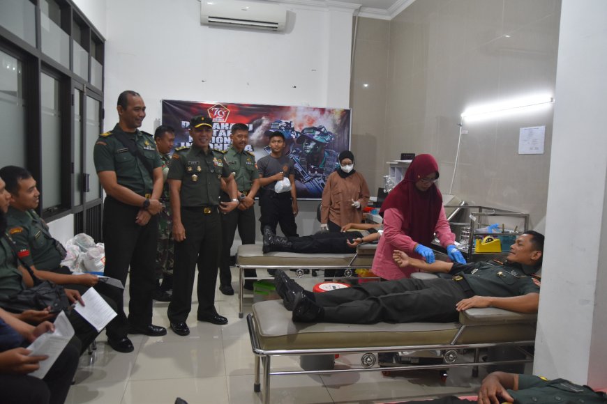 Kodim 0704 Banjarnegara Gelar Rangkaian Kegiatan Sosial Peringati HUT TNI Ke-79