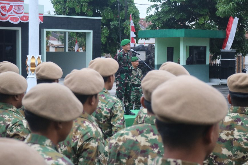 Apel Gelar Pasukan Kodim 0704 Banjarnegara Antisipasi Potensi Unjuk Rasa