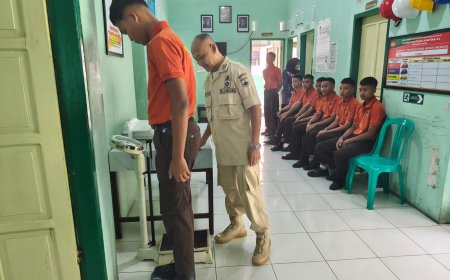 Pasiter Kodim 0704 Banjarnegara Lepas 50 Siswa KKRI Ikuti Persami 