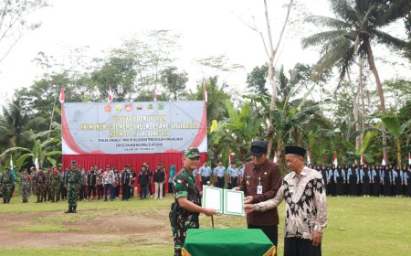 Dandim Banjarnegara Bukti Nyata Kemanunggalan TNI-Rakyat