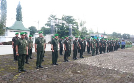 Dandim Banjarnegara Pimpin Ziarah Hari Juang TNI AD 2025