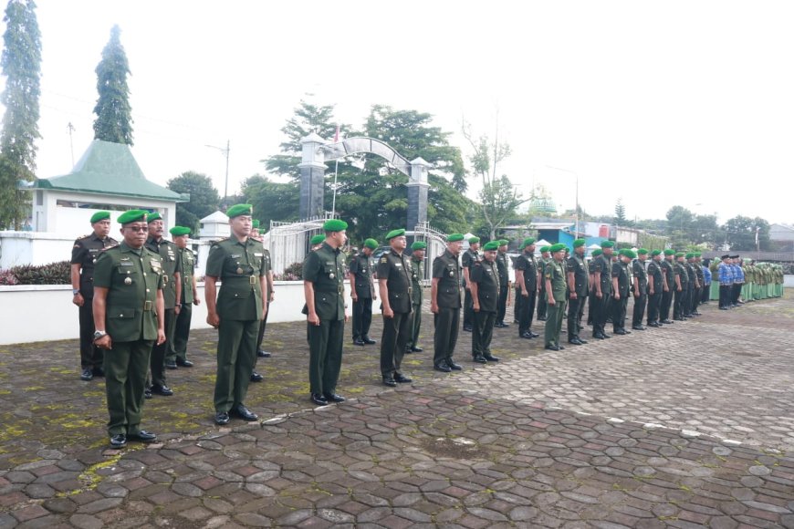Dandim Banjarnegara Pimpin Ziarah Hari Juang TNI AD 2025