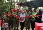 Danrem 071 Wijayakusuma Resmikan Jembatan Perintis Garuda