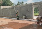 Sentuhan Warna dan Keramik KDKMP Karangsari Kian Mendekati Selesai