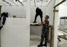 Dinding Dirapikan Keramik Dipasang KDKMP Klampok Kian Menampakkan Wujudnya