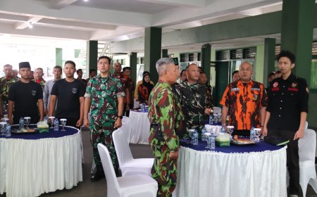 Halalbihalal Dandim 0704 Banjarnegara Bersama LSM dan Ormas 