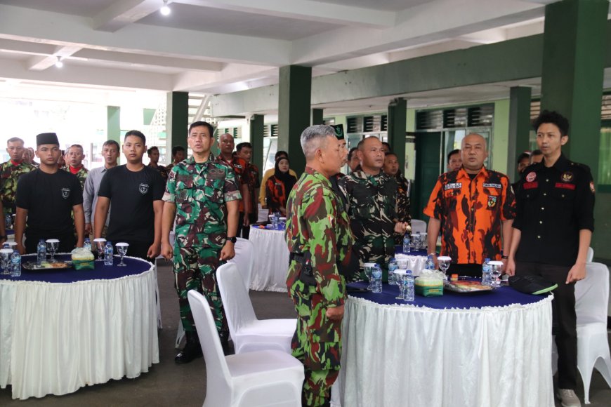 Halalbihalal Dandim 0704 Banjarnegara Bersama LSM dan Ormas 